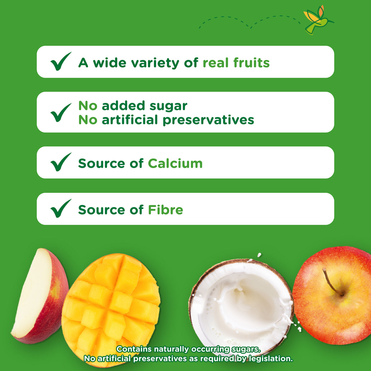 Apple and Mango with coconut milk Baby Fruit Pots Cow & Gate